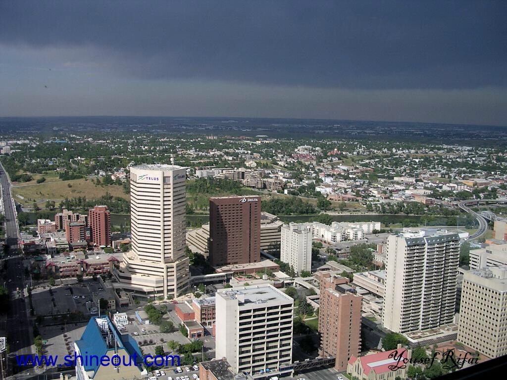 A view of Calgary City